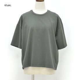 【26SS】TICCA ティッカ エンブロイダリースクエアTシャツ TBFS-191 レディース【ベージュ/ピンク/カーキ/チャコールグレー】【送料無料】