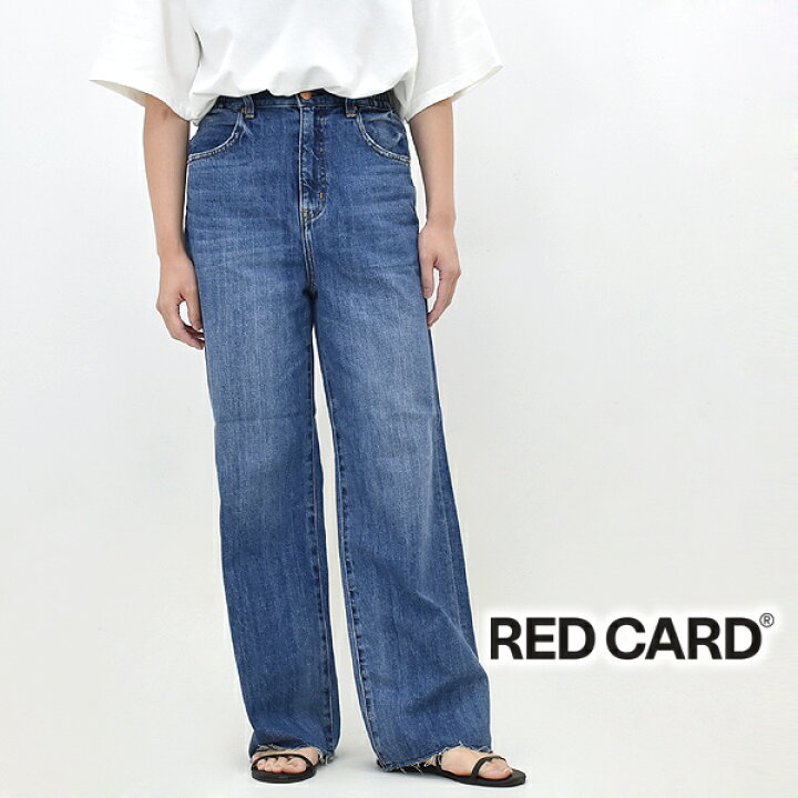 楽天市場】RED CARD レッドカード トーキョー Manoa ワイドストレート 