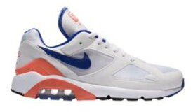 ナイキ レディース スニーカー Nike Air Max 180 エアマックス 180 White/Ultramarine/Solar Red