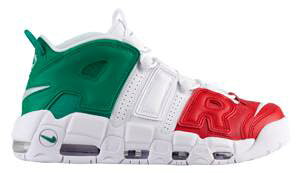�i�C�L �����Y �X�j�[�J�[ ���A�A�b�v�e���| Nike Air More Uptempo '96 "Italy" �o�b�V�� University Red/White/Lucid Green