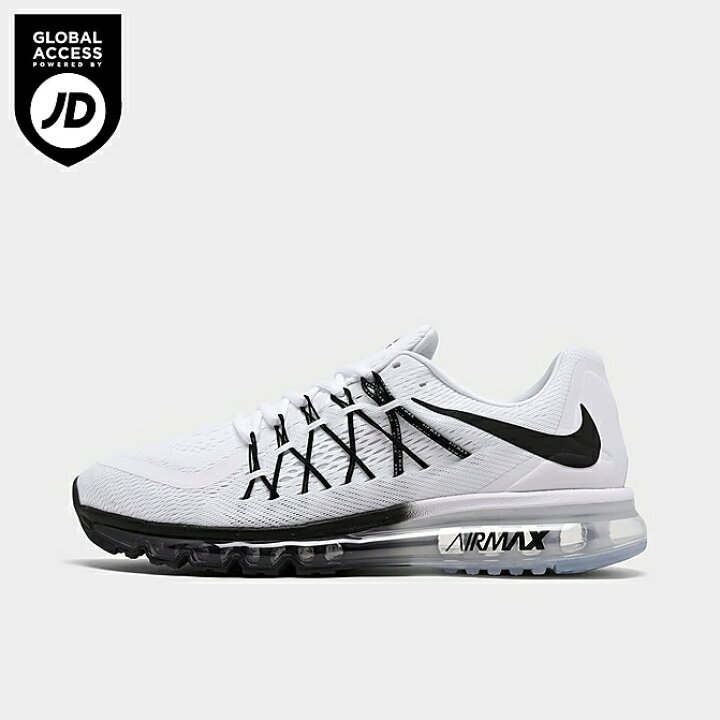 楽天市場 ナイキ メンズ エアマックス２０１５ Nike Air Max 15 ランニングシューズ White Black ｔｒｏｉｓ ｈｏｍｍｅ