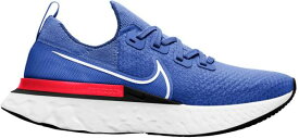 ナイキ メンズ シューズ Nike React Infinity Run Flyknit ランニングシューズ Racer Blue/White/Bright Crimson/Black