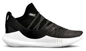 A_[A[}[ LbY/fB[X J[5 Under Armour Curry 5 V GS "BlackWhite" obV White/Black ~joX