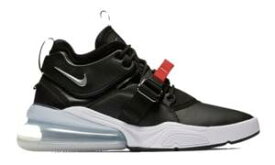 ナイキ メンズ エアフォース270 Nike Air Force 270 スニーカー Black/Chrome/White/University Red