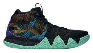 �����Y �i�C�L Nike Kyrie 4 IV Mamba Mentality �o�b�V�� Black/Sonic Yellow-Purple Venom �J�C���[4