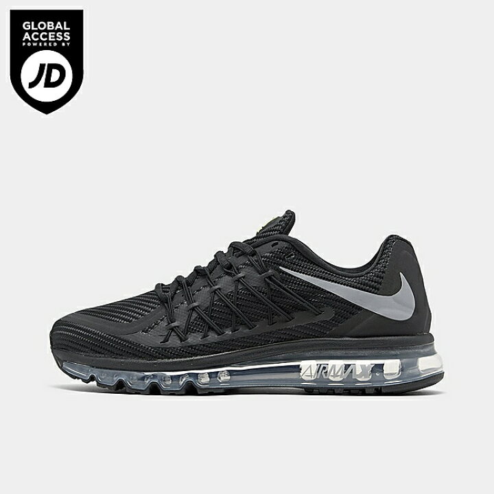 楽天市場 ナイキ メンズ エアマックス２０１５ Nike Air Max 15 ランニングシューズ Black Volt Wolf Grey ｔｒｏｉｓ ｈｏｍｍｅ