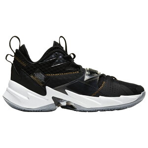 �W���[�_�� �����Y �z���C�m�b�g �[��3 Jordan Why Not Zero.3 �o�b�V�� Black/Metallic Gold/White