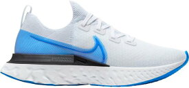 ナイキ メンズ シューズ Nike React Infinity Run Flyknit ランニングシューズ True White/Photo Blue
