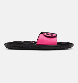 アンダーアーマー レディース Under Armour Ignite IX Sandals サンダル スリッパ Black/Pink Surge