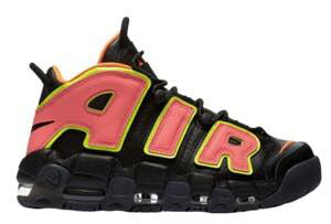 iCL fB[X AAbve| Xj[J[ Nike Air More Uptempo "Hot Punch" Ae Black/Hot Punch/Volt