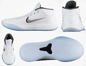 楽天市場 ナイキ メンズ コービー Nike Kobe A D Mid White Ice バッシュ White Metallic Silver Ice 高額レア ｔｒｏｉｓ ｈｏｍｍｅ