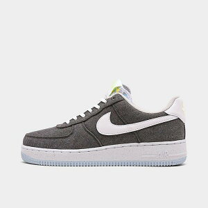 iCL Y GAtH[X Nike Air Force 1 '07 Recycled Canvas Xj[J[ Iron Grey/White/Barely Volt