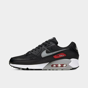 ナイキ メンズ エアマックス 90 Nike Air Max 90 スニーカー Black/Particle Grey/University Red