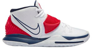 �i�C�L �����Y �J�C���[6 Nike Kyrie 6 USA �o�b�V�� WHITE/WHITE