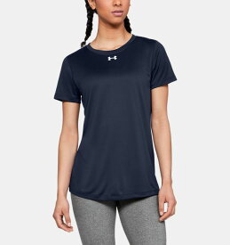 アンダーアーマー レディース Tシャツ Under Armour UA Locker T-Shirt 半袖 True Gray Heather/Black