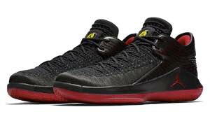 W[_32 Y Nike Air Jordan XXX2 32 Low "Last Shot obV Black/Gym Red/Tour Yellow [Jbg zA