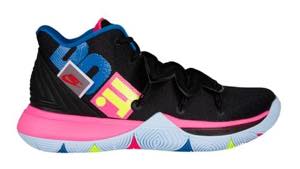 現在10 21より発送の目安 送料無料 ナイキ キッズ レディース Nike Kyrie 5 V GS ミニバス バッシュ Black WEB限定 Pink カイリー5 It