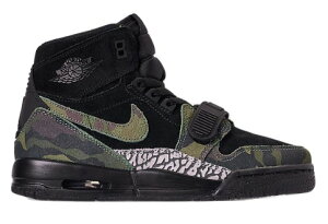 GAW[_ LbY/fB[X KV[ Air Jordan Legacy 312 GS Xj[J[ Black/Camo Green/Volt