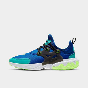 �i�C�L �L�b�Y �v���X�g Nike React Presto GS �����j���O�V���[�Y Hyper Blue/Black/Oracle Aqua �I���W�i��BOX����