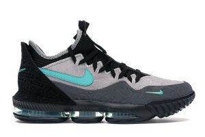 �i�C�L �����Y ���u����16���[ Nike Lebron 16 Low Atmos Clear Jade �o�b�V�� WOLF GREY/CLEAR JADE-BLACK