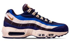 ナイキ メンズ スニーカー Nike Air Max 95 Premium エアマックス 95 Blackened Blue/Camper Green/Monarch