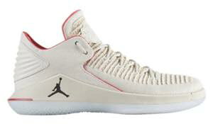 W[_ Y Jordan XXXII 32 Low "Gordon St." obV Light Bone/Black/Vachetta Tan/Infrared 23 [Jbg