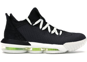 �i�C�L �����Y ���u����16���[ Nike Lebron 16 Low �o�b�V�� Black/Black/Summit White/Volt Glow
