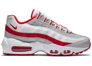 iCL LbY/fB[X Nike Air Max 95 Recraft GS Xj[J[ Grey Fog/White/Hyper Red