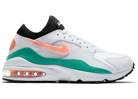 ナイキ メンズ スニーカー Nike Air Max 93 ランニングシューズ エアマックス 93 White/Crimson Bliss/Kinetic Green