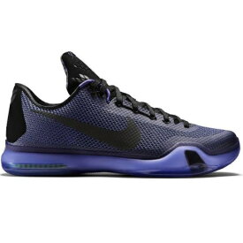 ナイキ メンズ コービー10 Nike Kobe X 10 "Black Out" バッシュ Black/Persian Violet/Volt