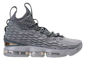 iCL Y obV Nike Lebron 15 XV "City Edition" uEWF[Y oXP Wolf Grey/Metallic Gold-Cool Grey
