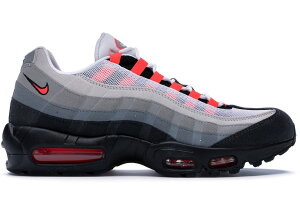 iCL Y GA}bNX95 Nike Air Max 95 Solar Red 2018 WHITE/SOLAR RED-NEUTRAL GREY-MEDIUM GREY