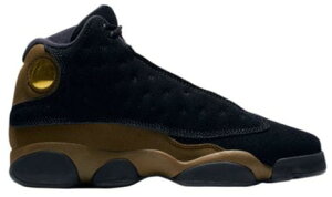 W[_ LbY/fB[X obV Air Jordan Retro 13 Xj[J[ Black/True Red/Olive