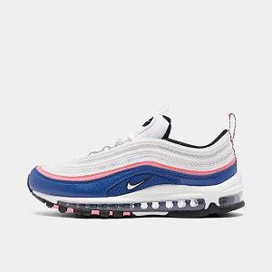 iCL Y GA}bNX97 NIKE AIR MAX 97 CASUAL SHOES Xj[J[ White/White/Game Royal/Pink Gaze