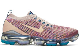 ナイキ レディース ヴェイパーマックス3 Nike Air Vapormax Flyknit 3 ランニングシューズ Desert Sand/Desert Sand/Vivid Purple