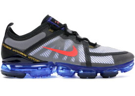 ナイキ メンズ エアベイパーマックス2019 Nike Air VaporMax 2019 スニーカー BLACK/HYPER BLUE-PLATINUM TINT-BRIGHT CRIMSON