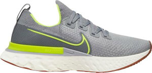 �i�C�L �����Y �V���[�Y Nike React Infinity Run Flyknit �����j���O�V���[�Y Particle Grey/Volt/Wolf Grey/Sail
