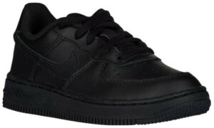 ナイキ キッズ/ジュニア スニーカー Nike Air Force 1 Low Preschool PS エアフォース Black/Black