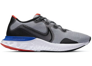 iCL Y CtBjeB Nike Renew Run jOV[Y Grey Fog/Racer Blue/Chile Red/Black