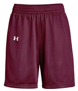 [ A_[A[}[ fB[X n[tpc Under Armour Team Triple Double Shorts V[c Maroon/White