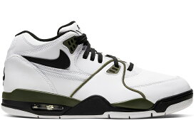 ナイキ メンズ シューズ Nike Air Flight 89 バッシュ White/Medium Olive/Black