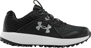 A_[A[}[ Y x[X{[V[Y Under Armour Yard Turf Baseball Shoes 싅 XpCN BLACK/WHITE