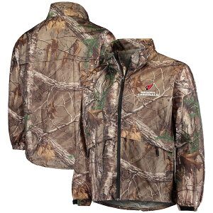 Y WPbg "Arizona Cardinals" Sportsman Waterproof Packable Full-Zip Jacket - Realtree Camo