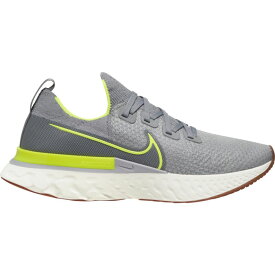 ナイキ メンズ スニーカー Nike React Infinity Run Flyknit ランニングシューズ Particle Grey/Volt/Wolf Grey/Sail