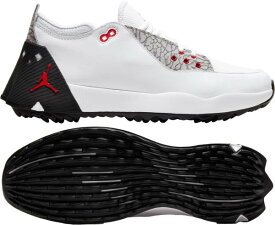 ジョーダン メンズ Air Jordan ADG 2 Golf Shoes ゴルフシューズ WHITE/UNIVERSITY RED