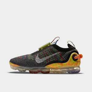 ナイキ キッズ/レディース Nike Air VaporMax 2020 Flyknit GS ランニングシューズ Iron Grey/White/Multi-Color