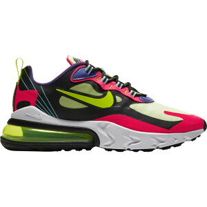 iCL Y GA}bNX270 Nike Air Max 270 React Xj[J[ Black/Volt/Laser Crimson/Hyper Grape