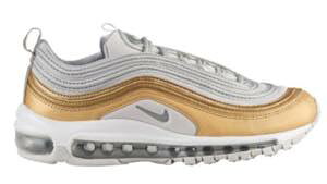 iCL Xj[J[ GA}bNX Nike Air Max 97 SE fB[X/E[} Vast Grey/Metallic Silver/Metallic Gold/Whit