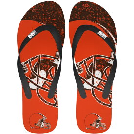メンズ サンダル "Cleveland Browns" Big Logo Flip Flop Sandals