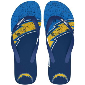 メンズ サンダル "Los Angeles Chargers" Big Logo Flip Flop Sandals